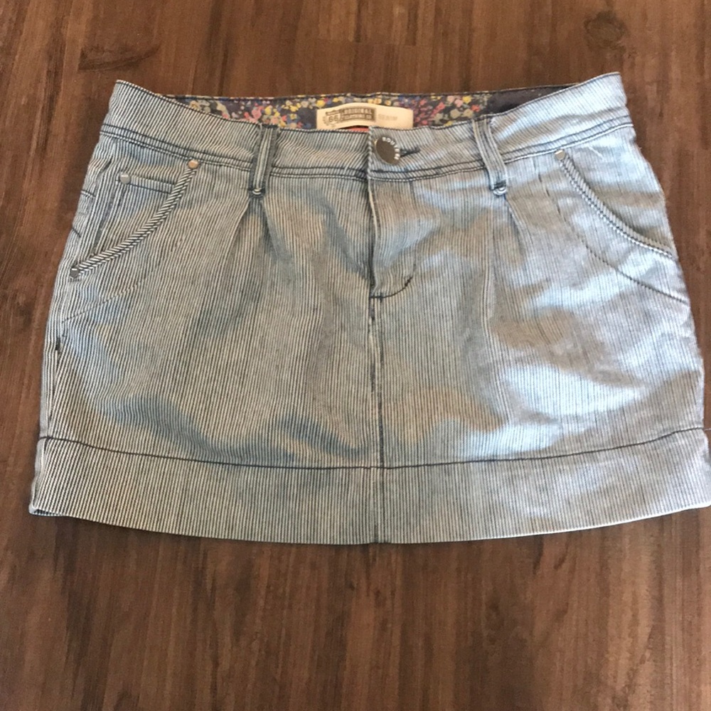 Denim skirt
